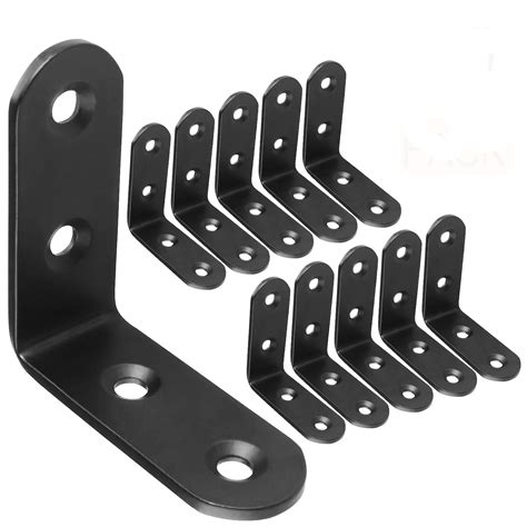 metal angle brackets black|black angle brackets for wood.